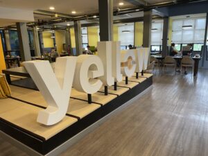Spacious and Popular, Yellow Co-Working By Rachel Devlin